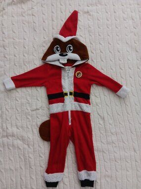 Bucee Christmas onesie 3t